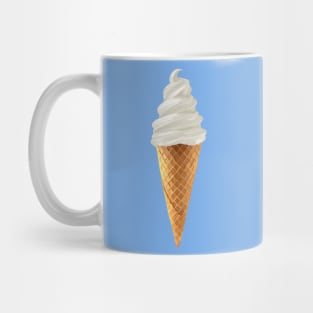 Soft Serve Vanilla Ice Cream Cone Mug